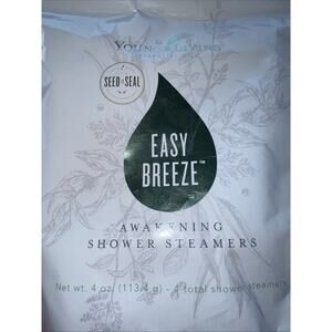 Young Living Essential Oils Easy Breeze Energizing Shower Steamers 4 oz 4 Count